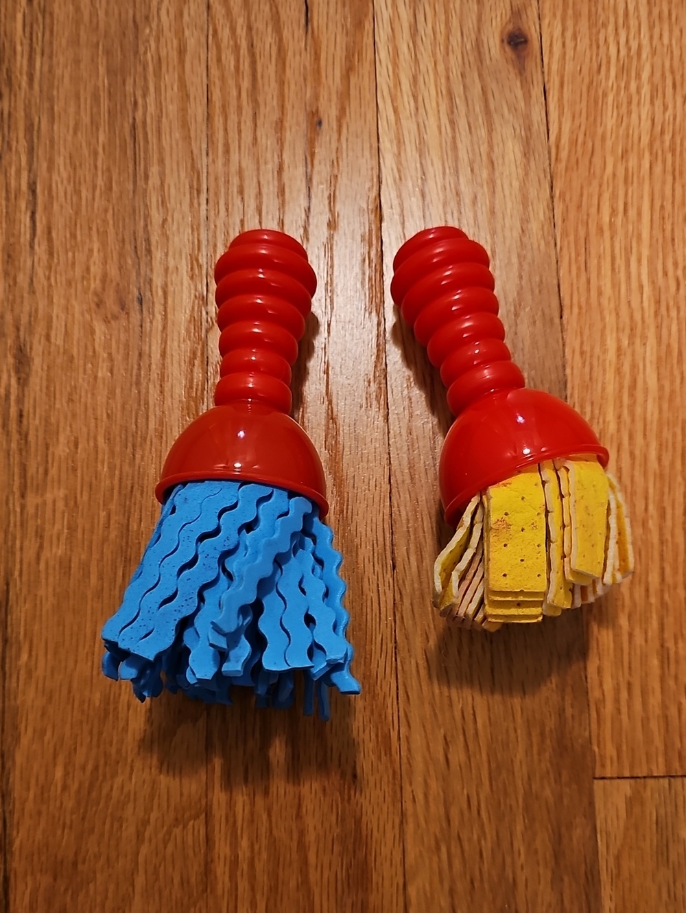 Two Toddler Paintbrushes